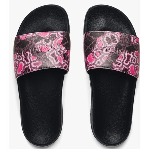 Under Armour Core Remix Print Men's Sandals Black Ash Plum Size 11 3024802-002