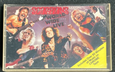 World Wide Live - Scorpions (Cassette, Album, 1985)