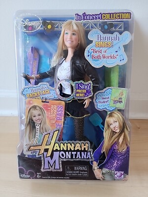 Disney Hannah Montana In Concert Doll Sings Best of Both Worlds