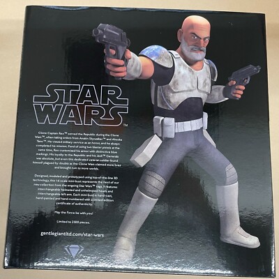 Star Wars Gentle Giant Captain Rex Mini Deluxe Bust 0560 of 2500