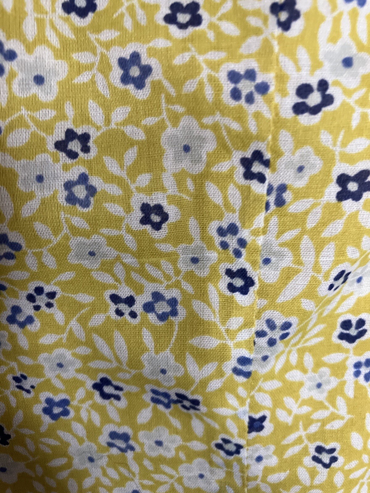 Adini Dress L /16 Yellow Mix Floral eBay