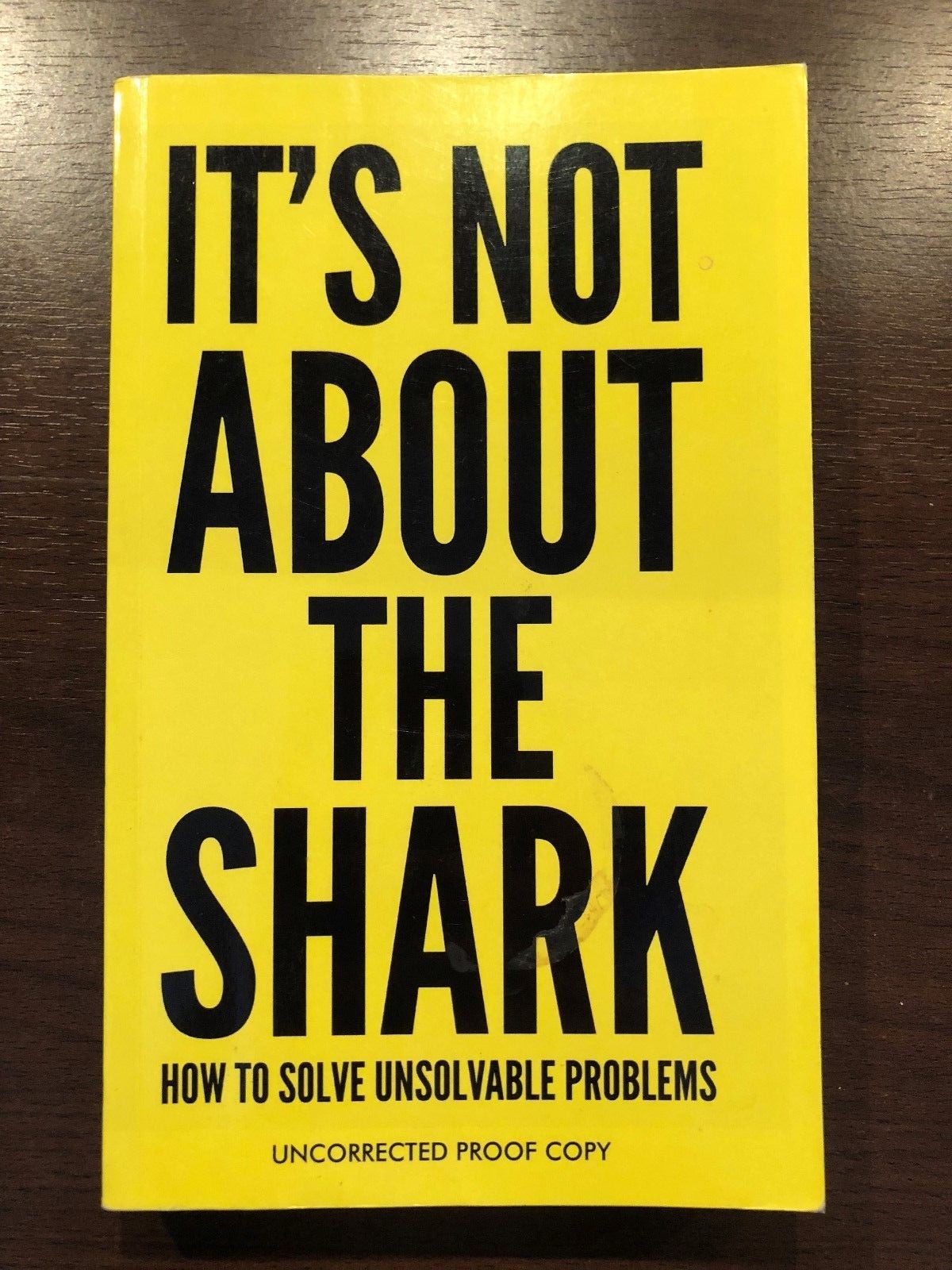IT'S NOT ABOUT THE SHARK by DAVID NIVEN - ICON - P/B - *PROOF*