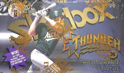 1999 Skybox Thunder Baseball Sealed Hobby Box