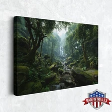 Emerald Passage Wall Art, Canvas Print for Home Decor, Wall Decor Art Poster