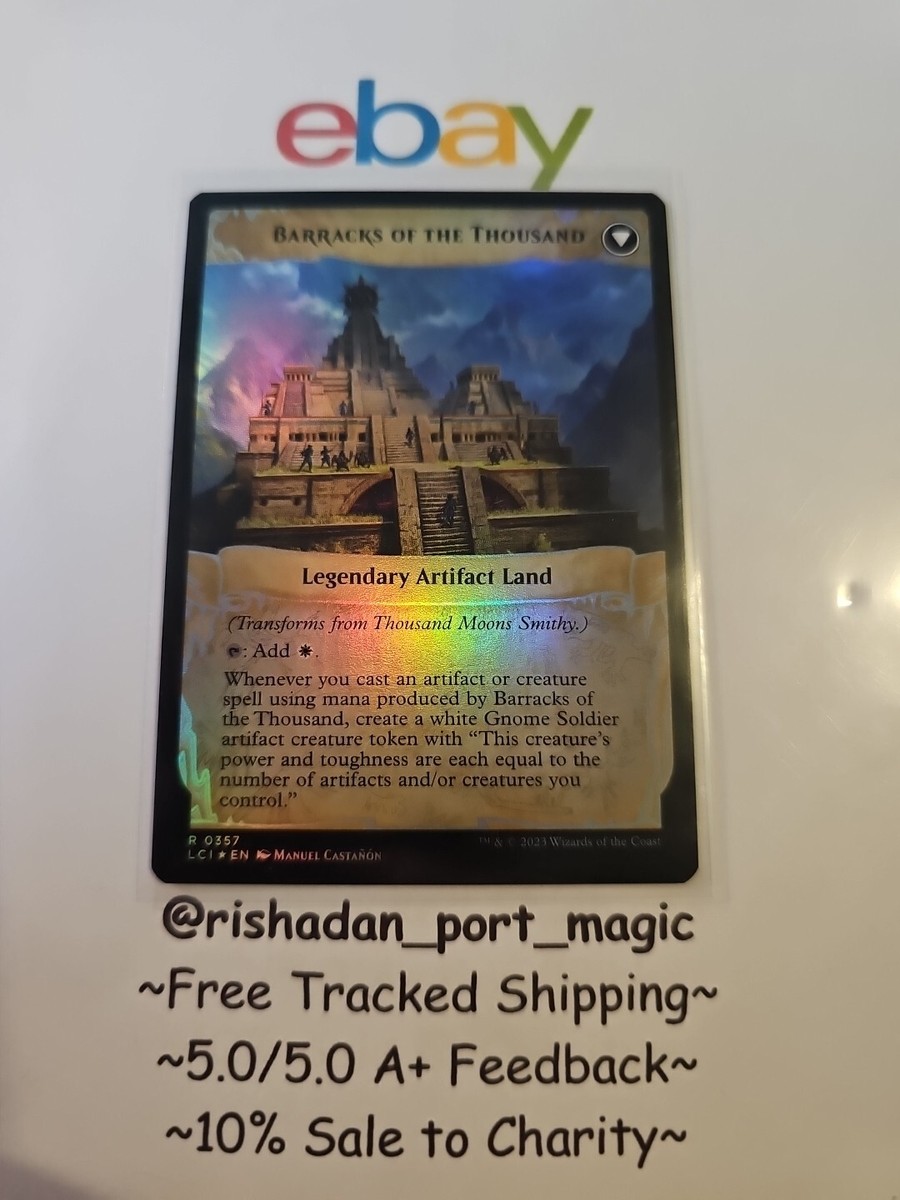 1x Thousand Moons Smithy Extended Art Foil - LCI 0357 - NM