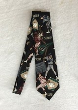 AMERICAN SPORTS Baseball Novelty Men's Necktie