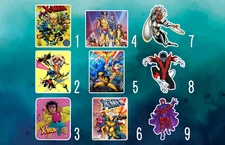 9 X-Men Stickers