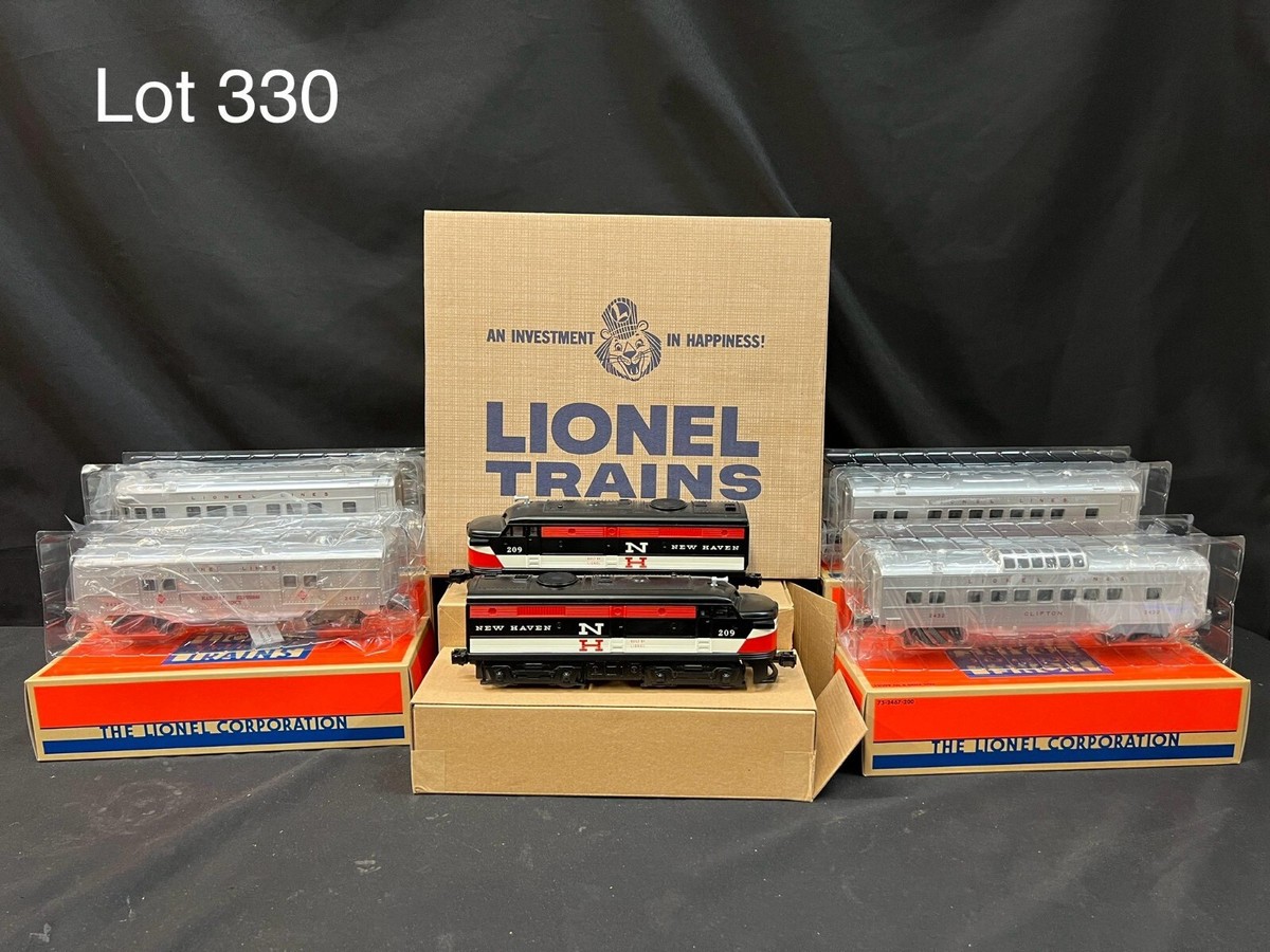 Lionel 6-52423 New Haven O Gauge LCCA 1608W Diesel Passenger Train