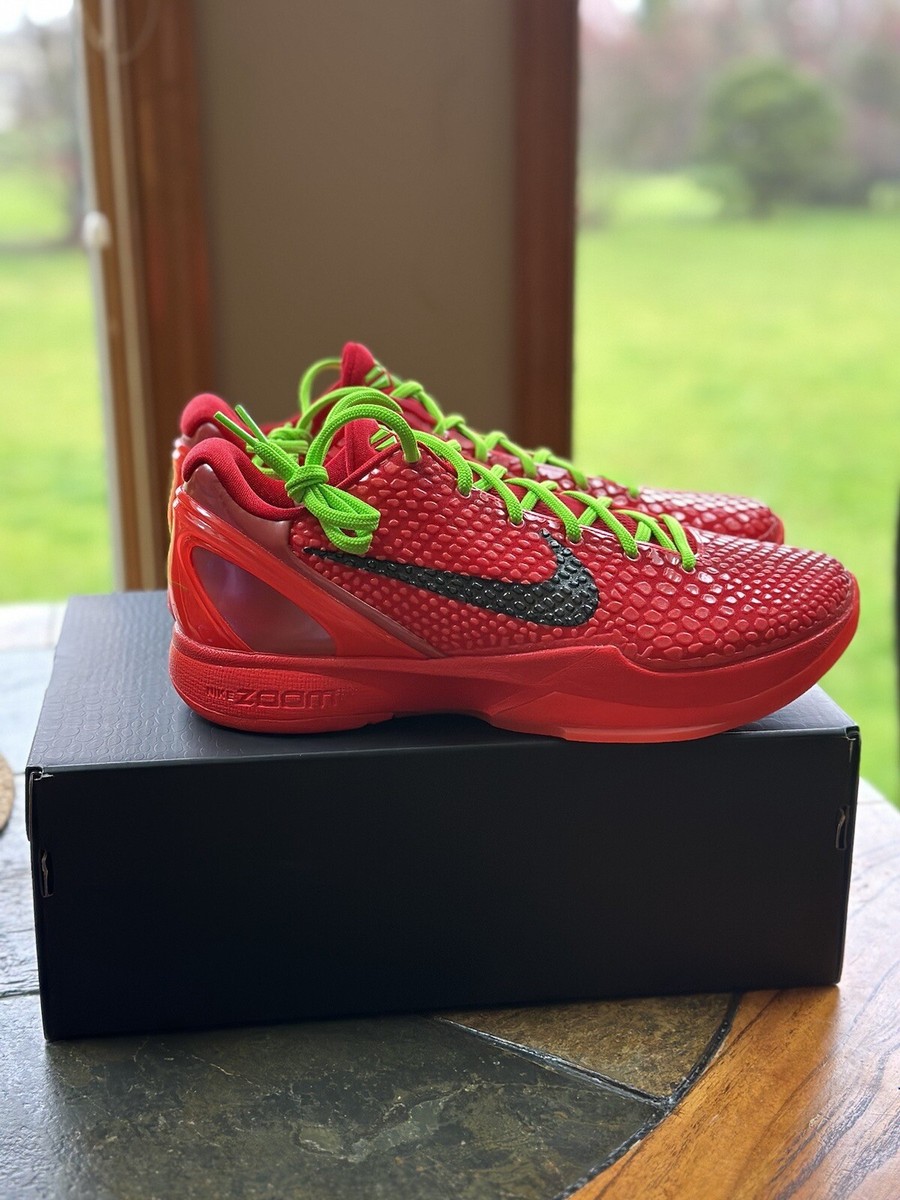 シューズ(男性用) Nike Kobe6 reverse grinch FV4921 600 Nike Kobe 6 Protro Reverse Grinch | eBay