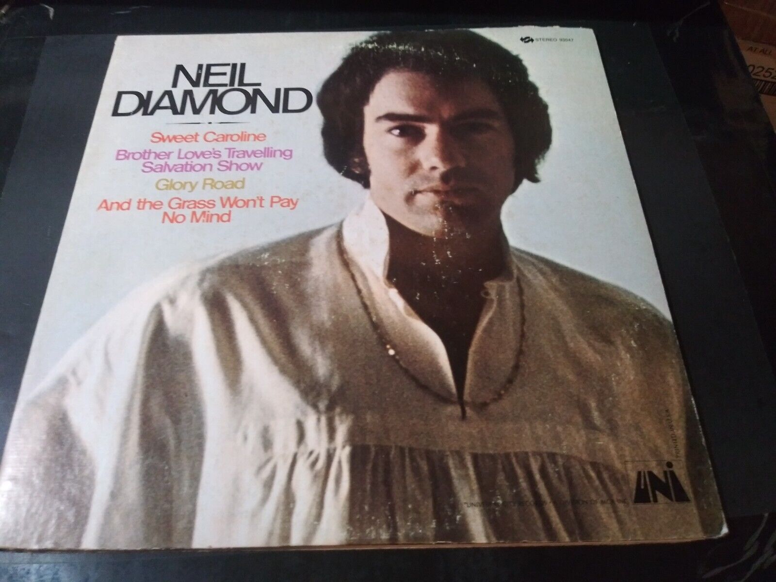 Neil Diamond - Brother Love's Travelling Salvation Show VG+ RE UNI Record 1971