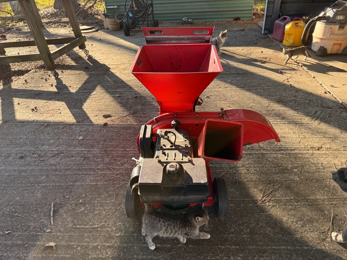 mtd yard machines hp chipper shredder