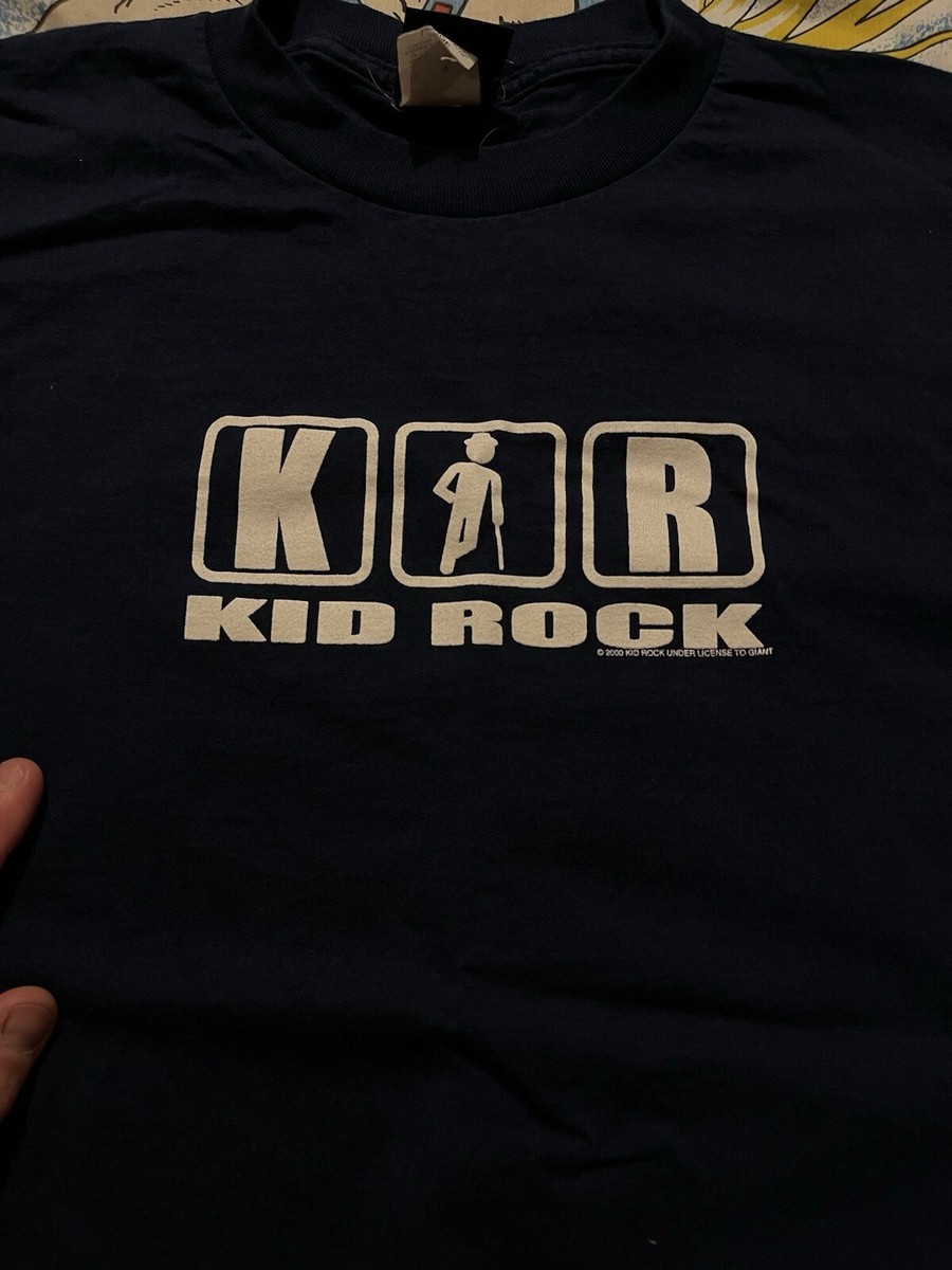 Vintage Kid Rock Giant Tag Band Tour T-Shirt L Only God Vintage Kid Rock Giant Tag Band Tour T-Shirt L Only God