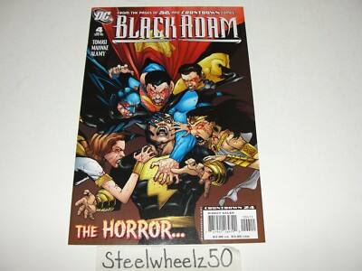 Black Adam The Dark Age #4 Comic DC 2008 JSA Isis Peter J Tomasi Doug Mahnke HTF