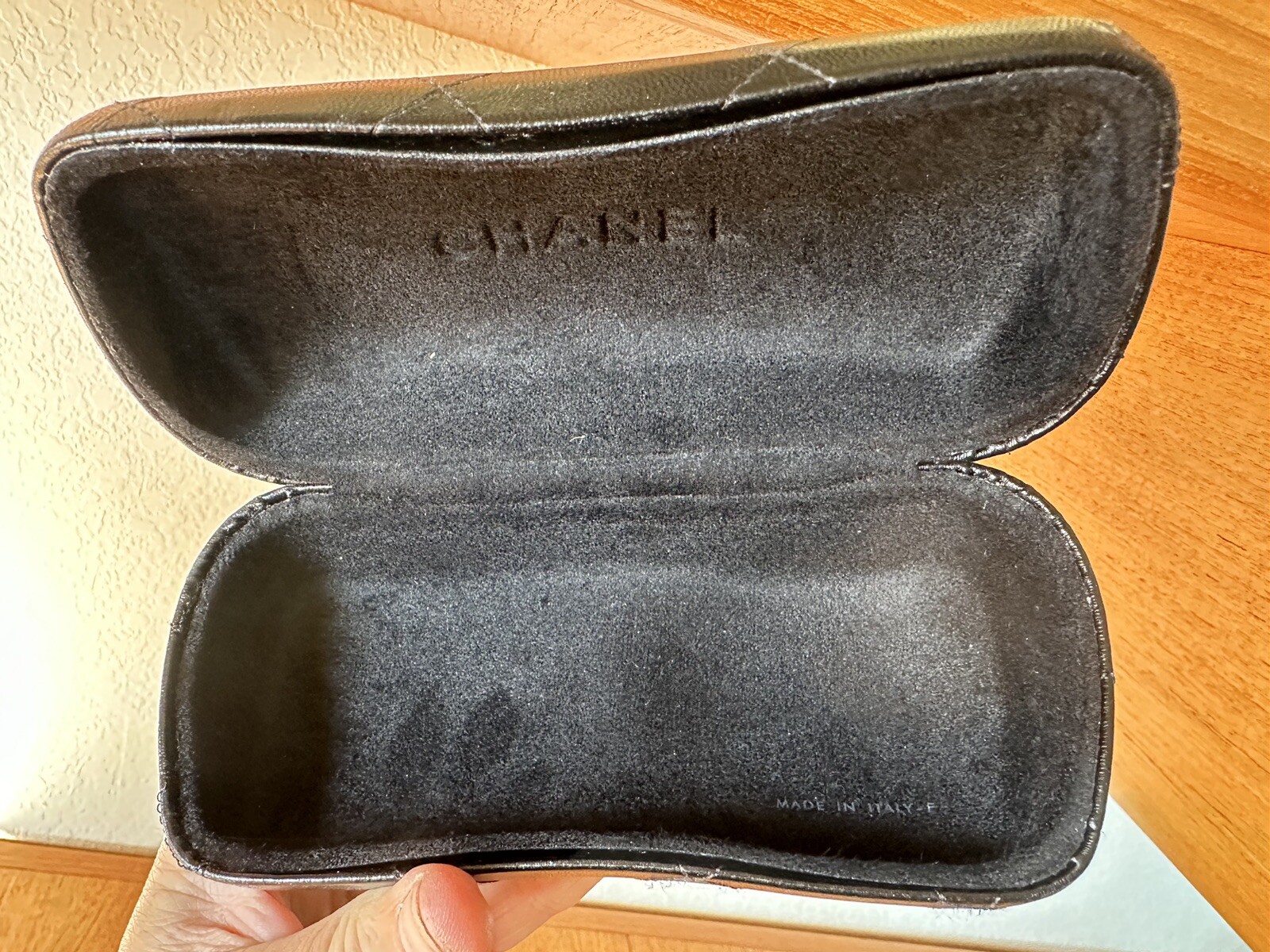 CHANEL CC Logo Sunglasses 5019 Italy Black Quilted Pattern Frames eBay