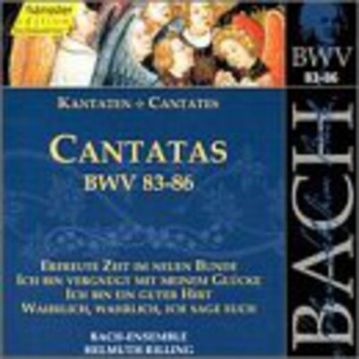 Sacred Cantatas Bwv 83-86 by Bach / Gachinger Kantorei / Rilling