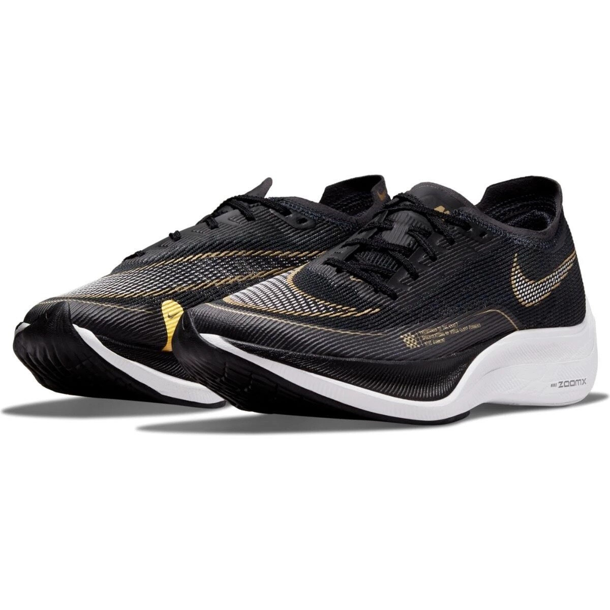 NIKE ZOOMX VAPORFLY NEXT 2 Black White Gold 28.5cm Nike ZoomX