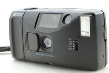 Tested! [ MINT ] RICOH L-20 Date Black Point & Shoot 35mm Film Camera From JAPAN