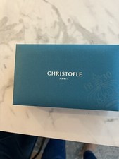 Cristofle  Silver Plated Baby Spoon And Fork Set NEW
