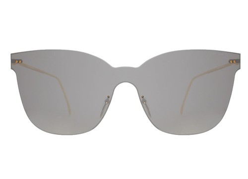 Illesteva Wooster Sunglasses Gold/Grey with Case Illesteva Wooster Sunglasses Gold/Grey Flat New with Hard  main image 3