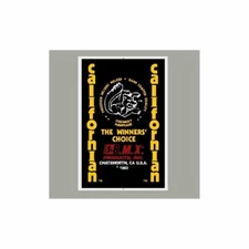 1983 Mongoose - Californian decal set - yellow