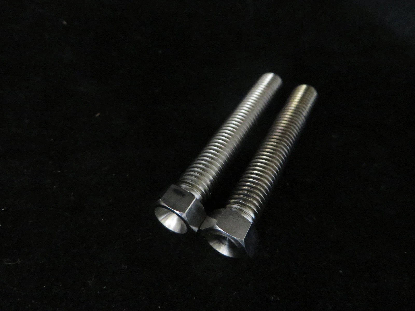 Honda CR125 1996 DOCWOB  Titanium swingarm chain adjuster bolts TI3130