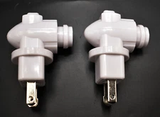 2-Pack: Night Light Base / Socket / Plug - Rotating  - DIY Nite Light Fixture