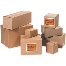 100 7x5x5 Cardboard Shipping Boxes Cartons Packing Moving Mailing Box