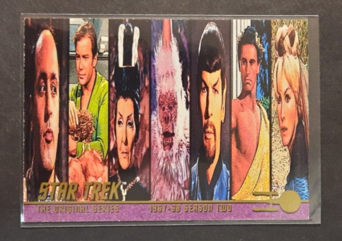 STAR TREK: The Original Series Season 2 Promo Card #No Number Skybox 1998 - Picture 1 of 2