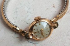 orologio carica manuale vintage BULOVA ANNI 40/50 PL. ORO 10K