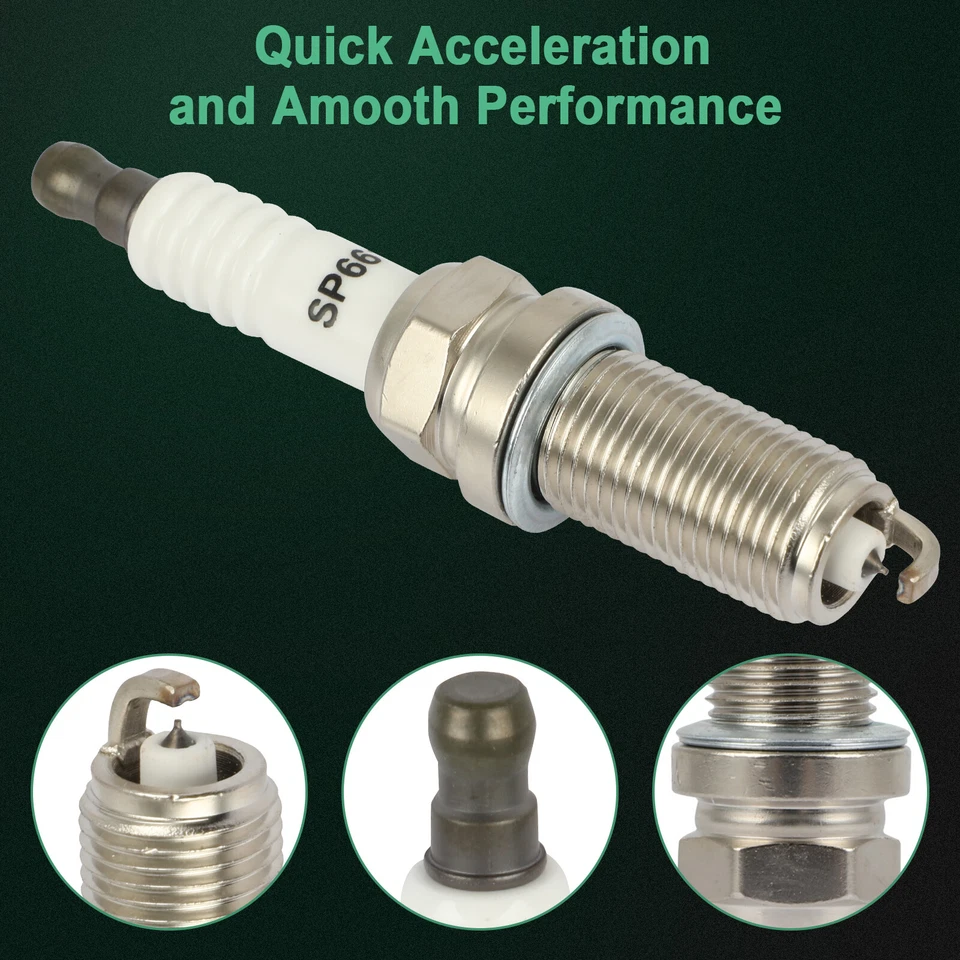 6x bujías de iridio y platino para Toyota Sienna 2007-2016 3,5 L V6 Foto 2 de 4