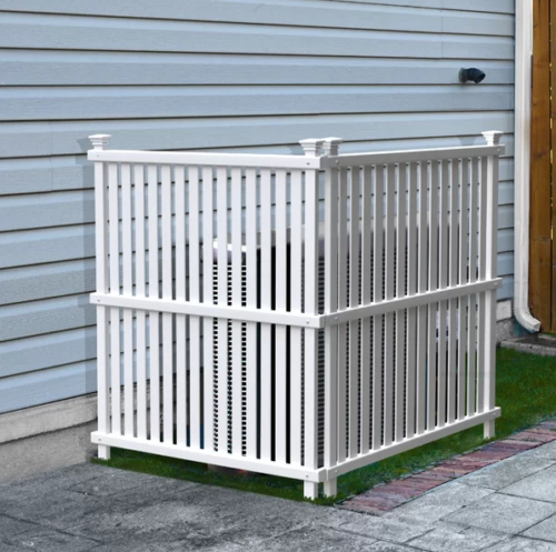 Outdoor White Screen Privacy Fence Panel Enclosure Patio Back Yard Garden Vinyl For Sale Online Ebay