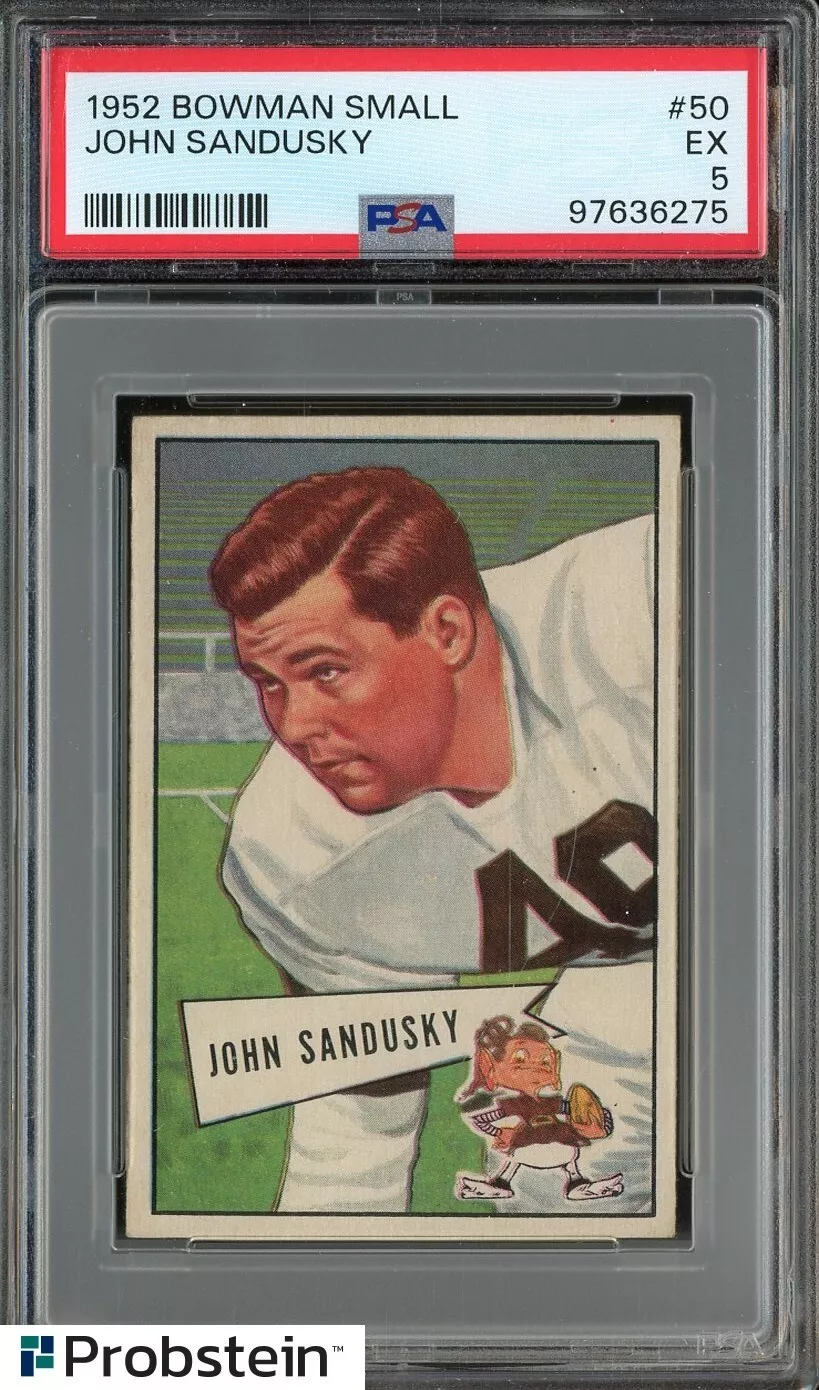 John Sandusky trading card