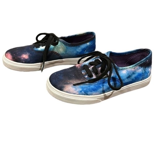 VANS KIDS AUTHENTIC LO PRO COSMIC GALAXY SKATE SHOES- Size 13 New With Box - Picture 3 of 14