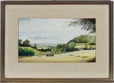 John Forster - Framed 20th Century Watercolour, Harvest Time