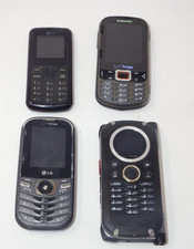 Vintage Samsung LG Cell Phone Lot Early 2000s Flip Candybar Phones Untested