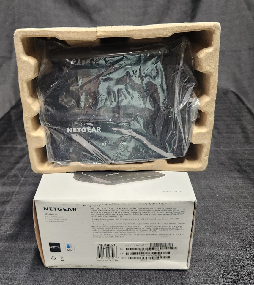 NETGEAR AC1200 WiFi 5 Router New In Box Wireless Standard Speeds Up To 1200 Mbps - Image 2 of 4