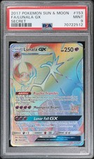 Lunala Gx Pokemon Sun & Moon 153/149 Rainbow PSA 9 on eBay