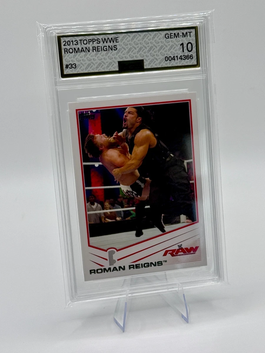 ロマンレインズ　サイン&レリックカード　44/50 TOPPS WWE 2013 Topps WWE Wrestling Trading Cards for sale | eBay
