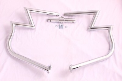 Engine Guard Highway Crash Bar 4 Harley Touring Road King Street Glide 2009-2025