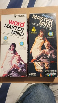 Vintage Improved Master Mind 1972 And 1975  by Invicta Games/ Used Lot Of 2 Game