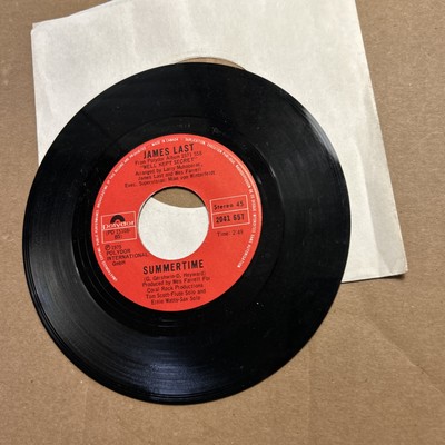 James Last Love For Sale/Summertime 1975POLYDOR 45