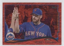 2014 Topps Red Hot Foil Bobby Parnell #174 0a1