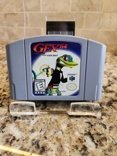 Gex 64: Enter the Gecko (Nintendo 64, 1998) Authentic Tested Cart