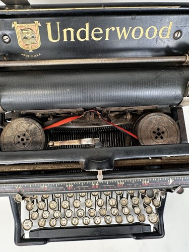 Antique Underwood No 5 Typewriter - Picture 3 of 22