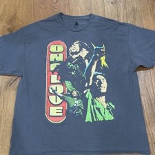 2000s Bob Marley "One Love" T-Shirt - Gray Zion Rootswear Reggae Tee Men's 2XL