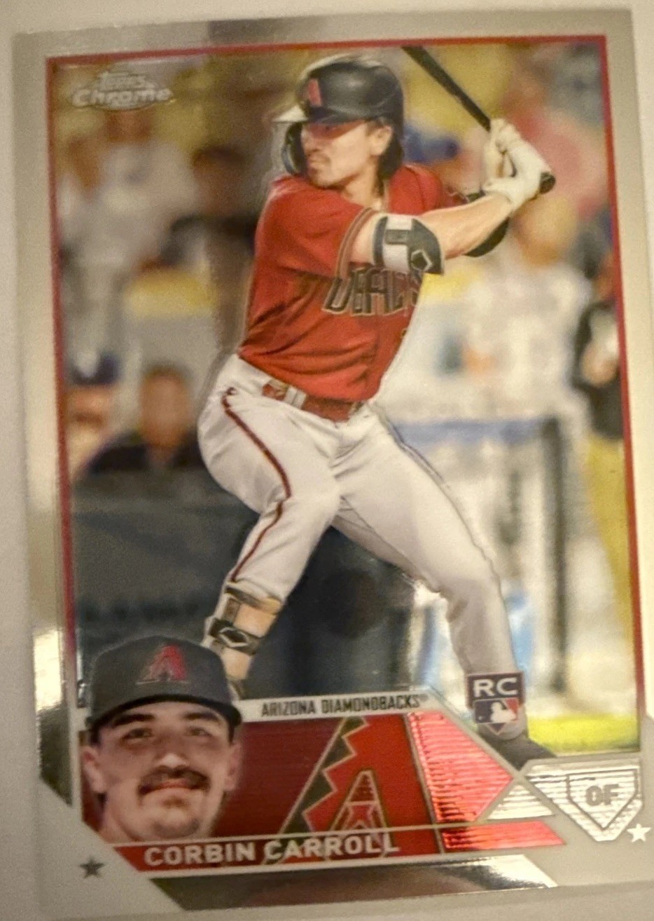 2023 Topps Chrome - Corbin Carroll #95 Refractor (RC)