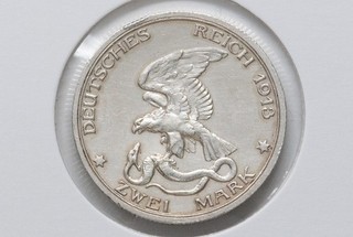 Deutsches Reich 2 Reichsmark 1913 Befreiungskriege
