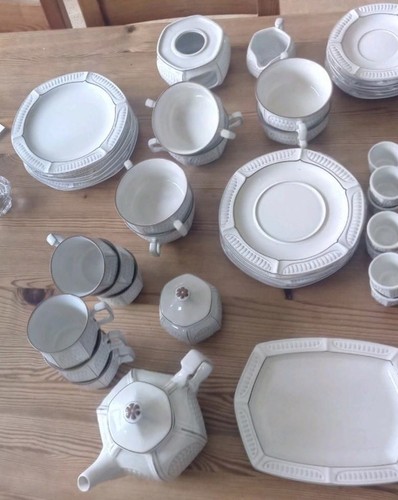 Friesland Melitta Ceracron Boutique Kaffee Tee Frühstück Service unbenutzt 6 P. - Bild 2 von 2