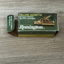 Remington Yellow Jacket 22 Long Rifle Empty Box With Insert