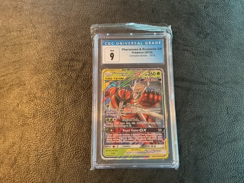 Pheromosa & Buzzwole-GX graded CGC 9 for sale on eBay